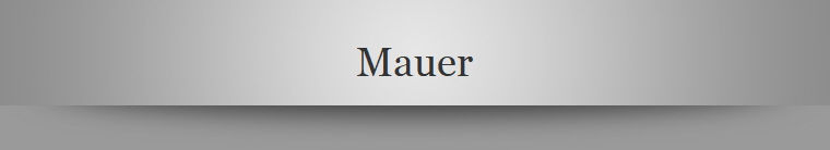 Mauer